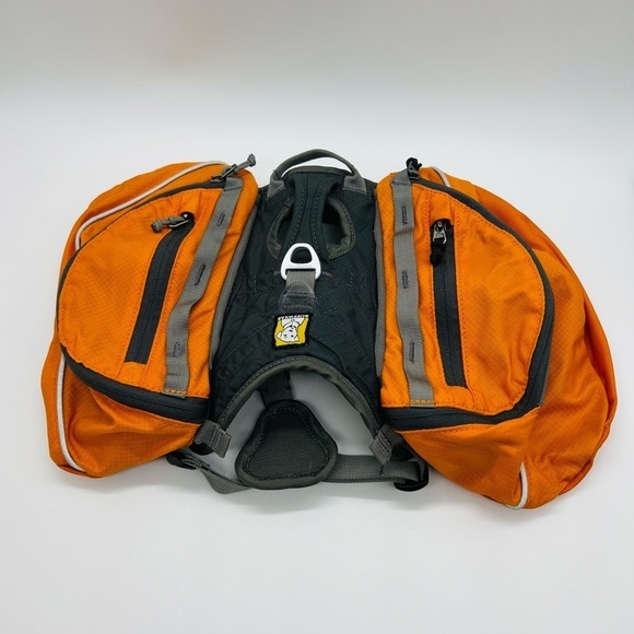 RUFFWEAR APPROACH DOG PACK ORANGE & GRAY SIZE XS 17-22” - Picture 4 of 13